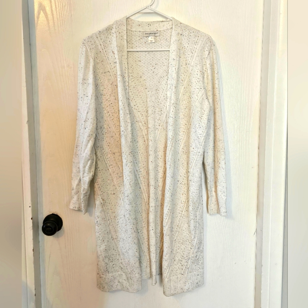 Rainbow knit light shrug